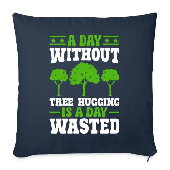 Tree Protector - Sofa pillowcase 17,3'' x 17,3'' (45 x 45 cm) - navy - Front