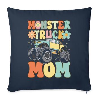 Groovy Truck Lover Mom Female - Sofa pillowcase 17,3'' x 17,3'' (45 x 45 cm) - navy - Front