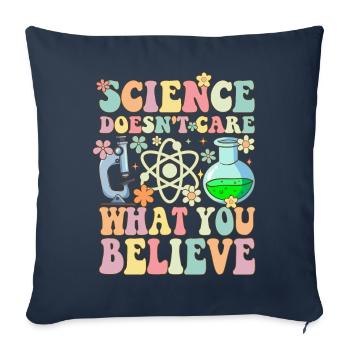 Groovy Science Teacher - Sofa pillowcase 17,3'' x 17,3'' (45 x 45 cm) - navy - Front