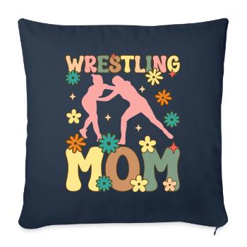 Groovy Wrestler - Sofa pillowcase 17,3'' x 17,3'' (45 x 45 cm) - navy - Front
