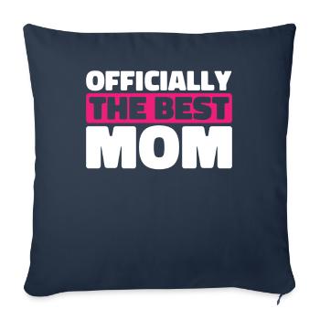 Mama Mutter Best Mom - Sofa pillowcase 17,3'' x 17,3'' (45 x 45 cm) - navy - Front