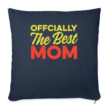 Mama Mutter Best Mom - Sofa pillowcase 17,3'' x 17,3'' (45 x 45 cm) - navy - Front