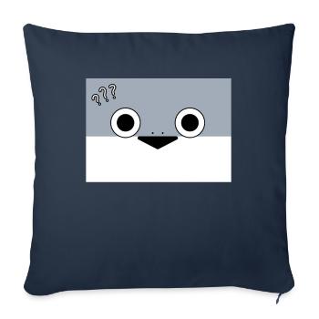 Sacambaspis Ancient Fish Meme Uncertain - Sofa pillowcase 17,3'' x 17,3'' (45 x 45 cm) - navy - Front