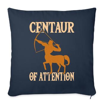 Phönix Zentaur Geschenk - Sofakissenbezug 45 x 45 cm - Navy - Vorne