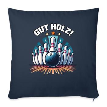 Good Wooden Skittles Skittles Club Design for Skittles - Sofa pillowcase 17,3'' x 17,3'' (45 x 45 cm) - navy - Front