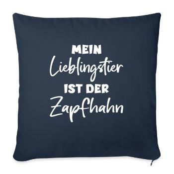 Toast Outfit for Beer Lovers - Sofa pillowcase 17,3'' x 17,3'' (45 x 45 cm) - navy - Front