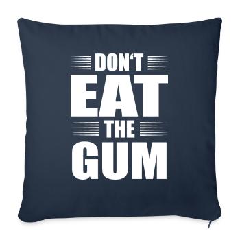 Funny Bubblegum Gift - Sofa pillowcase 17,3'' x 17,3'' (45 x 45 cm) - navy - Front