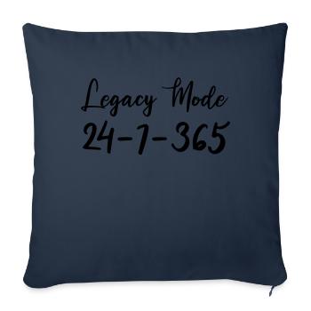 Soroitas Kappa Modus Sorority - Sofa pillowcase 17,3'' x 17,3'' (45 x 45 cm) - navy - Front