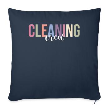 Caretaker of the school Caretaker - Sofa pillowcase 17,3'' x 17,3'' (45 x 45 cm) - navy - Front