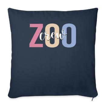 Zoowärter Zoohandlung - Sofakissenbezug 45 x 45 cm - Navy - Vorne