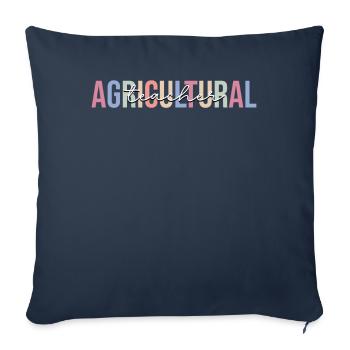 Agriculture Agronomist - Sofa pillowcase 17,3'' x 17,3'' (45 x 45 cm) - navy - Front
