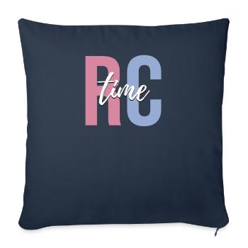 Radio Control Cars RC Cars Lover RC Car Racing - Sofa pillowcase 17,3'' x 17,3'' (45 x 45 cm) - navy - Front