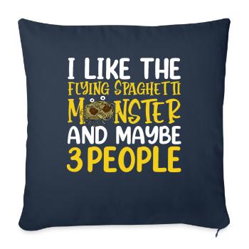 FSM - Sofa pillowcase 17,3'' x 17,3'' (45 x 45 cm) - navy - Front