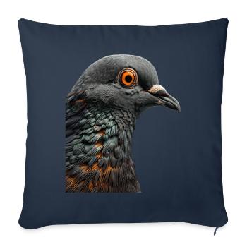 Taube - Sofakissenbezug 45 x 45 cm - Navy - Vorne