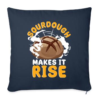 Bread Baking Bread Maker - Sofa pillowcase 17,3'' x 17,3'' (45 x 45 cm) - navy - Front