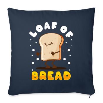 Bread Baking Bread Maker - Sofa pillowcase 17,3'' x 17,3'' (45 x 45 cm) - navy - Front