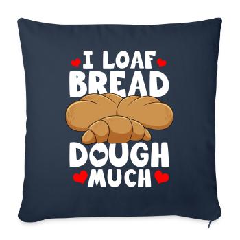 Bread Baking Bread Maker - Sofa pillowcase 17,3'' x 17,3'' (45 x 45 cm) - navy - Front