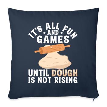 Bread Baking Bread Maker - Sofa pillowcase 17,3'' x 17,3'' (45 x 45 cm) - navy - Front