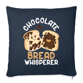 Bread Baking Bread Maker - Sofa pillowcase 17,3'' x 17,3'' (45 x 45 cm) - navy - Front