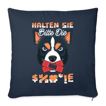 Australischer Rinderhund - Sofakissenbezug 45 x 45 cm - Navy - Vorne
