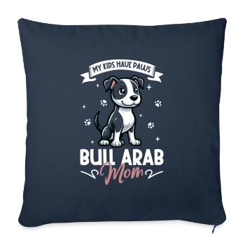 Bull Arab Mama - Sofa pillowcase 17,3'' x 17,3'' (45 x 45 cm) - navy - Front