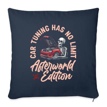 Screwdriver Tuning Tuner Skeleton - Sofa pillowcase 17,3'' x 17,3'' (45 x 45 cm) - navy - Front