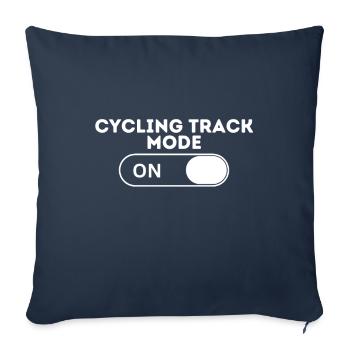 Radweg-Modus - Sofakissenbezug 45 x 45 cm - Navy - Vorne
