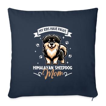 Himalayan Shepherd Mom - Sofa pillowcase 17,3'' x 17,3'' (45 x 45 cm) - navy - Front