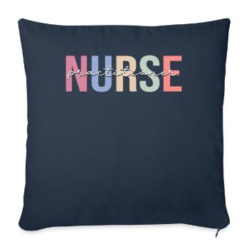 Nurse Practitioner Nursing - Sofa pillowcase 17,3'' x 17,3'' (45 x 45 cm) - navy - Front