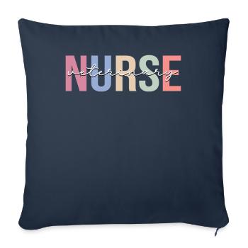 Veterinary Assistant Veterinary Assistant - Sofa pillowcase 17,3'' x 17,3'' (45 x 45 cm) - navy - Front