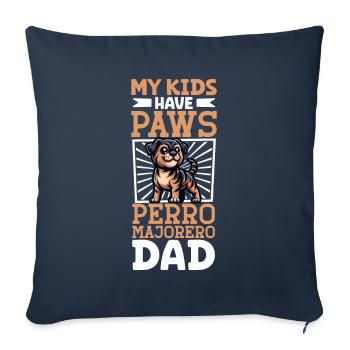Majorero Canario Papa - Sofa pillowcase 17,3'' x 17,3'' (45 x 45 cm) - navy - Front