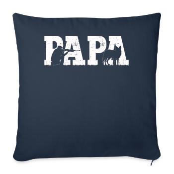Coyote Hunt Coyote Hunter Yote - Sofa pillowcase 17,3'' x 17,3'' (45 x 45 cm) - navy - Front