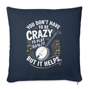 Banjo - Sofakissenbezug 45 x 45 cm - Navy - Vorne