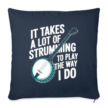 Banjo - Sofakissenbezug 45 x 45 cm - Navy - Vorne