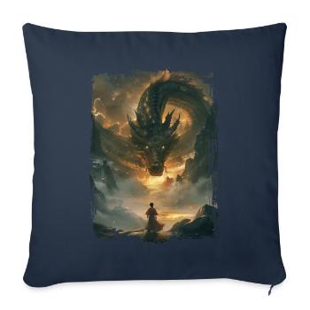 Kite - Sofa pillowcase 17,3'' x 17,3'' (45 x 45 cm) - navy - Front