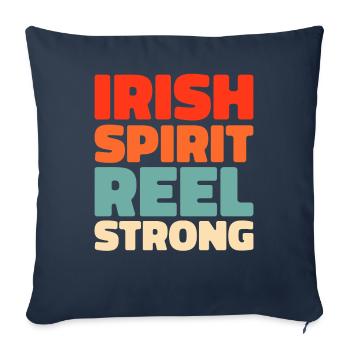 Irish Dance Irischer Tanz - Sofa pillowcase 17,3'' x 17,3'' (45 x 45 cm) - navy - Front