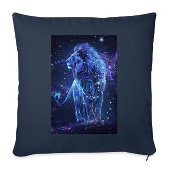 Sagittarius - Sofa pillowcase 17,3'' x 17,3'' (45 x 45 cm) - navy - Front