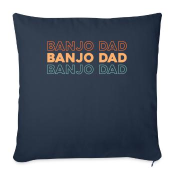 Banjo - Sofakissenbezug 45 x 45 cm - Navy - Vorne