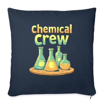 Chemical Engineer Team - Sofa pillowcase 17,3'' x 17,3'' (45 x 45 cm) - navy - Front