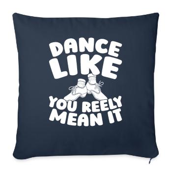 Irish Dance Irischer Tanz - Sofa pillowcase 17,3'' x 17,3'' (45 x 45 cm) - navy - Front