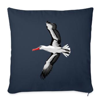 Möwe - Sofakissenbezug 45 x 45 cm - Navy - Vorne