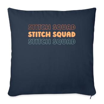 Forensic Scientist Cadre - Sofa pillowcase 17,3'' x 17,3'' (45 x 45 cm) - navy - Front