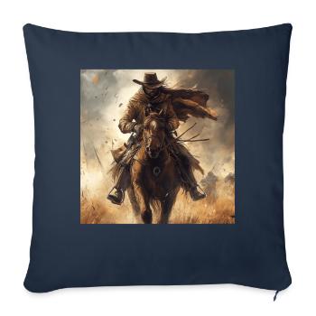 Cowboy - Sofakissenbezug 45 x 45 cm - Navy - Vorne