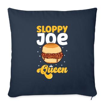 Sloppy Joe Queen - Sofakissenbezug 45 x 45 cm - Navy - Vorne