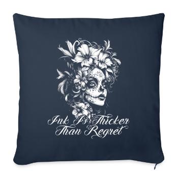 Tattoo Studio Tattoo Artist Tattoo Ideas - Sofa pillowcase 17,3'' x 17,3'' (45 x 45 cm) - navy - Front