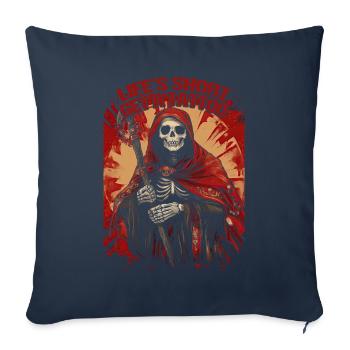 Studio de tatouage Artiste tatoueur Idées de tatouage - Housse de coussin décorative 45 x 45 cm - bleu marine - Devant