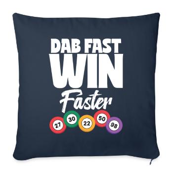 Bingo Event Perfekt Für Spieleabend - Sofakissenbezug 45 x 45 cm - Navy - Vorne