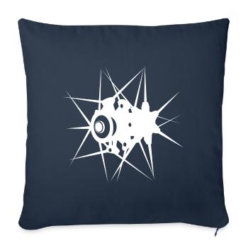 Spoke Bicycle Gift Bicycle Sport - Sofa pillowcase 17,3'' x 17,3'' (45 x 45 cm) - navy - Front