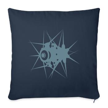 Spoke Bicycle Gift Bicycle Sport - Sofa pillowcase 17,3'' x 17,3'' (45 x 45 cm) - navy - Front