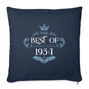 1954 best of - Sofa pillowcase 17,3'' x 17,3'' (45 x 45 cm) - navy - Front